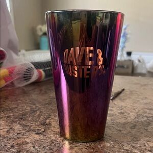 Dave & Buster's Iridescent Tumbler